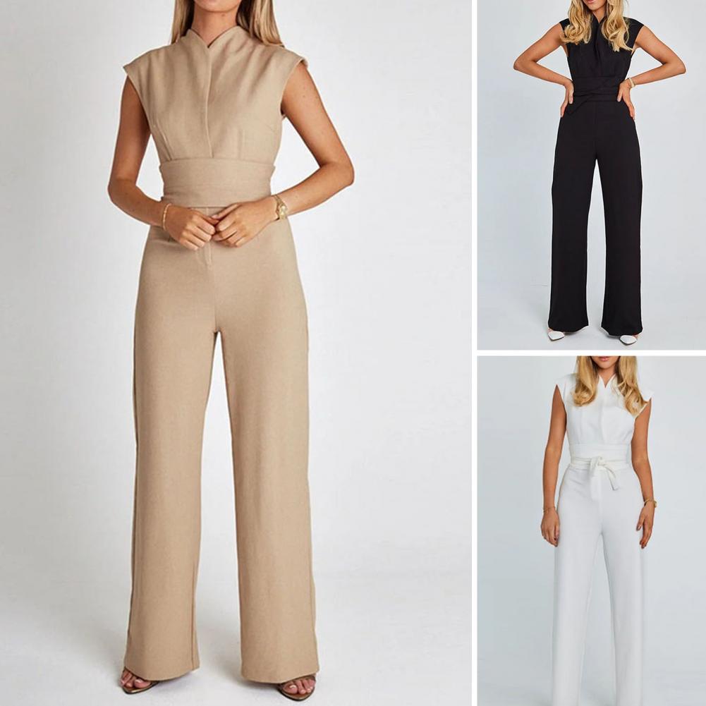 Damen Jumpsuit mit weiten Beinen